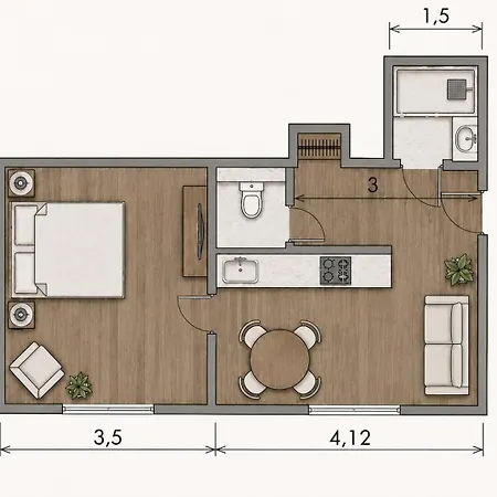 Apartment Pearl Prague